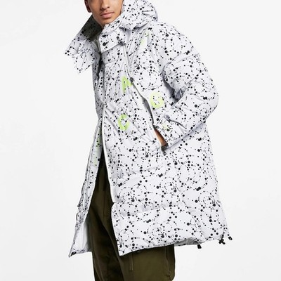 Nikelab ACG Black And White Down-Fill Parka AQ3517-100 Medium | eBay