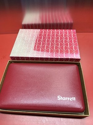 Machinist Tool Starrett New 2-8'' Inside Micrometer Case Only 124AZZ
