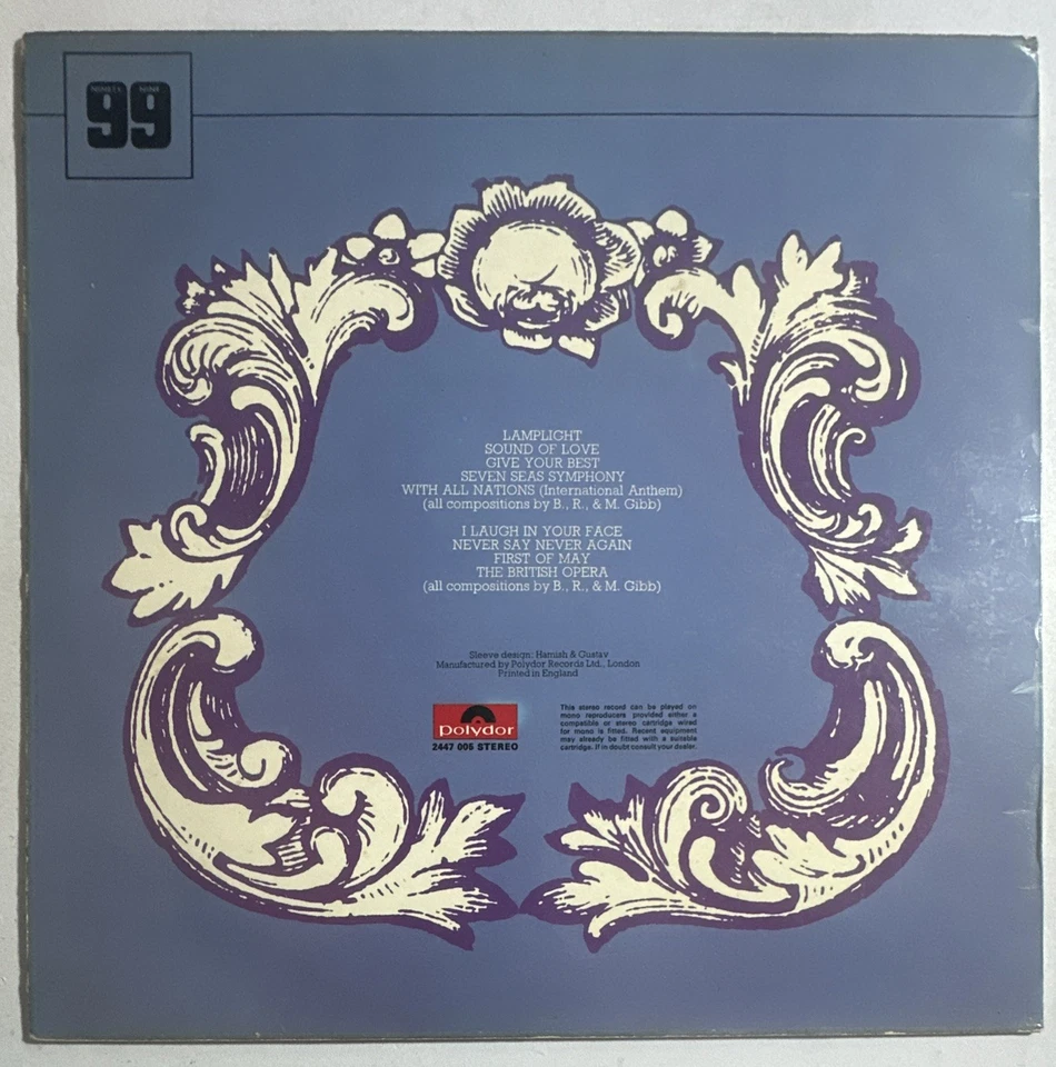 Bee Gees, Sound Of Love - Pop Rock Vinyl LP Record 1970 (2447 005) VG+ / VG+ - Image 3 of 4