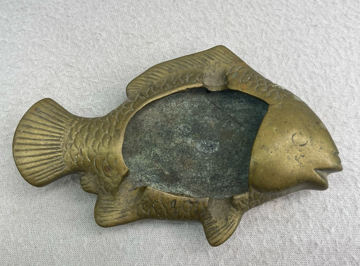 brass fish ashtray products for sale | eBay