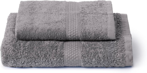 Asciugamani viso 10 pz crema 30x30 cm 360 g/m2 100% cotone | Leroy Merlin