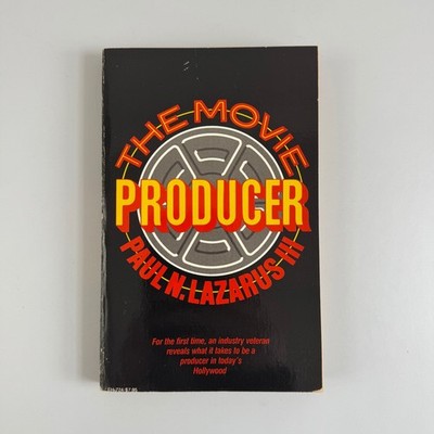 The Movie Producer Paul N. Lazarus III 1985 First Edition Film Handbook Harper