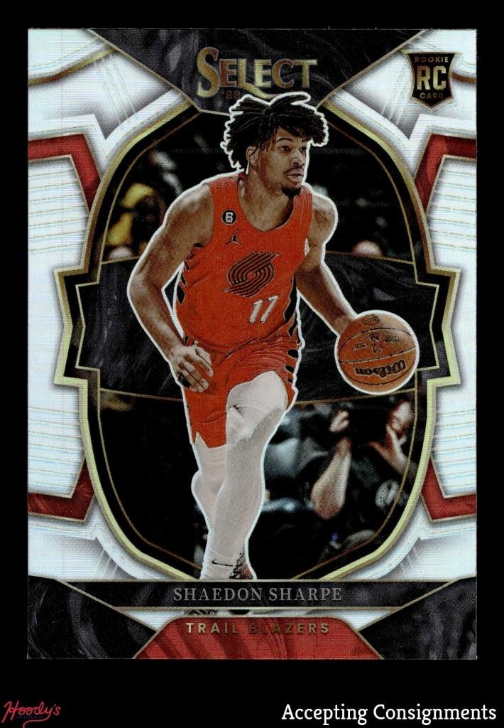 2022-23 Select Prizms Silver #71 Shaedon Sharpe RC Rookie CONCOURSE BLAZERS