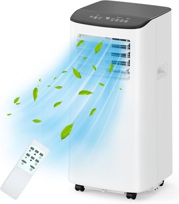 Portable Air Conditioner 8000 BTU 3 in 1 No Drain AC for 350 SqFt Home Office