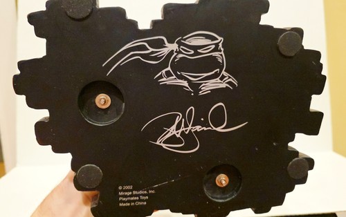 ๐ข Statua Teenage Mutant Ninja Turtles LEONARDO Cold Cast ๐ฅ TMNT Playmates 2003 - Foto 2 di 11