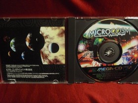 Microcosm Mega CD Japan used, disk scratches, for Sega CD console Japan 6s