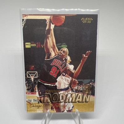 Dennis Rodman 1997-98 Fleer #197 Chicago Bulls NBA Basketball Card