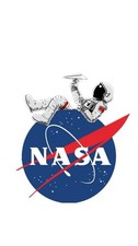NASA Space Agency Logo Sticker  Vinyl Decal Laptop Car Bottle