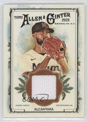 2025 Topps Allen & Ginter Relics Sandy Alcantara #AGR-SA 1d2e