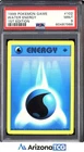Pokemon 1999 Water Energy 102/102 1st Edition Base Set PSA 9