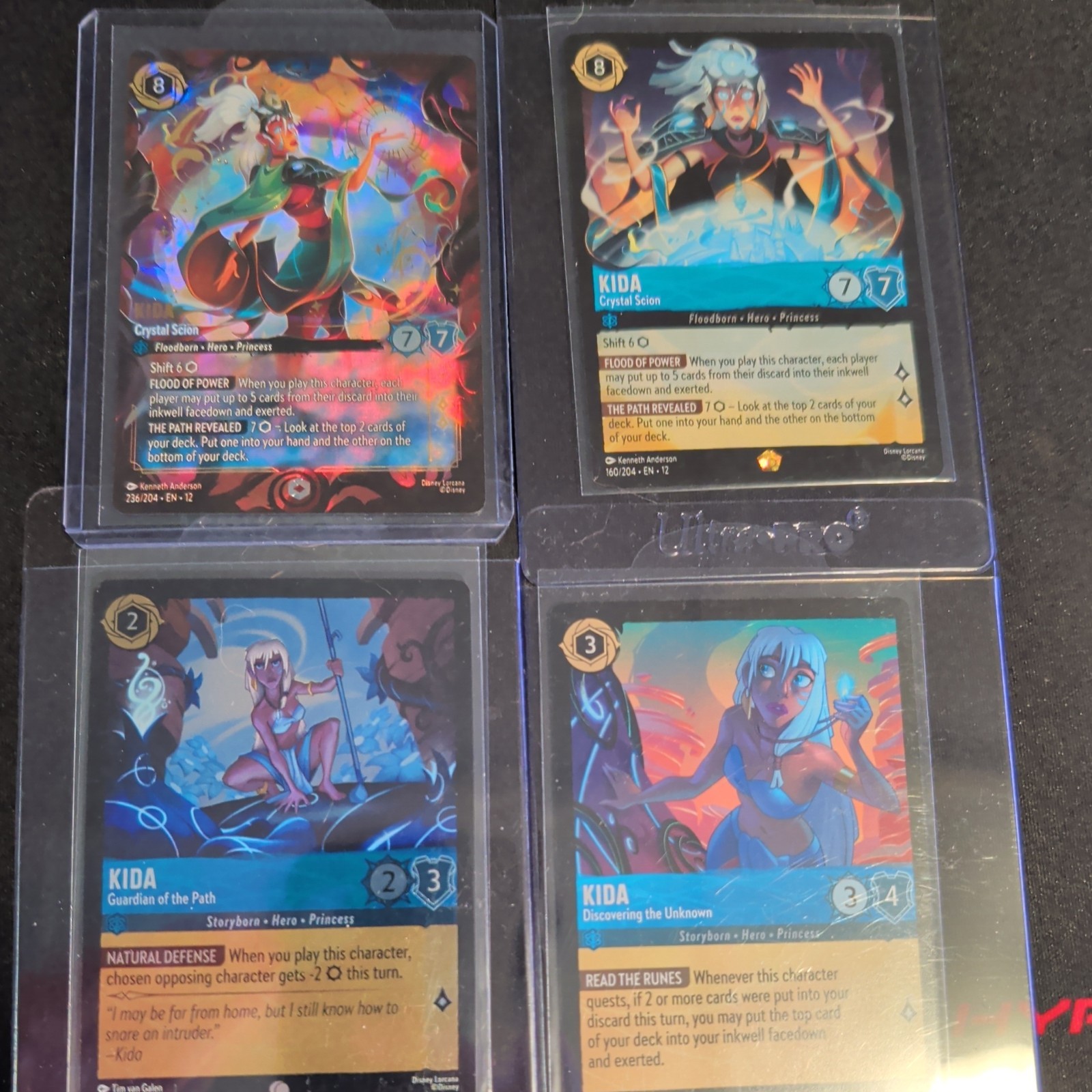 Kida 236/204 Wilds Unknown Lot! 236 Enchanted Foil + 160, 157 Base, 144 Base