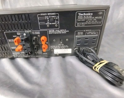 Technics Su-v8x Integrated DC Amplifier 1983 for sale online | eBay