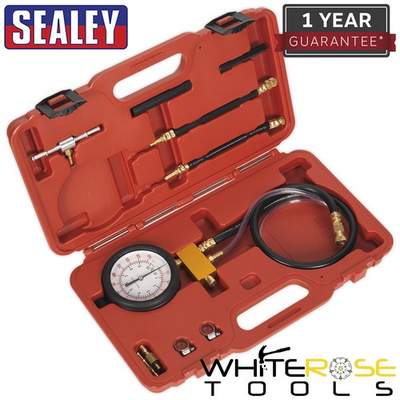#ad Sealey Fuel Injection Pressure Test Kit Test Port GBP 60.65