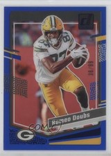 2023 Panini Clearly Donruss Blue 36/99 Romeo Doubs #20 1f6q