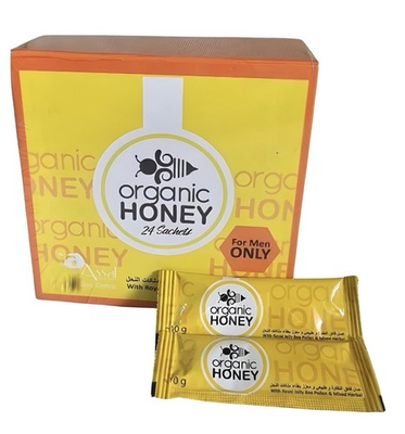 #ad Organic Honey infused with Natural Jelly Honey pollen 24 Sachets fast Shipping $37.95