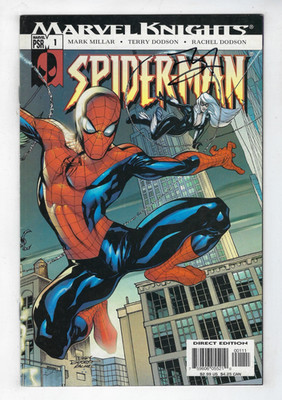Marvel Knights Spider-Man # 1 Signed Terry Dodson Cover (2004) VFNM