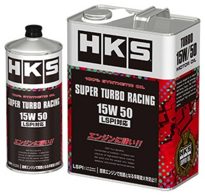 HKS For Super Turbo Racing Oil 15W50, 4L - High-Performance Engine Lubricant