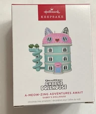 2024 Hallmark A-Meow-Zing Adventures Await Gabby’s Dollhouse Ornament NEW