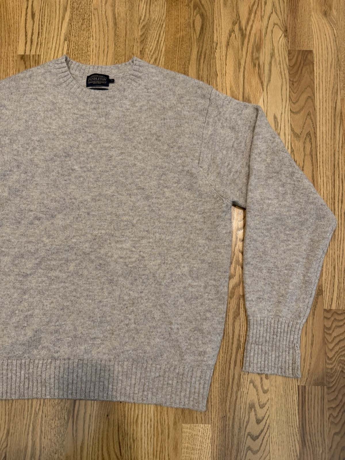 Pendleton 100% Shetland Washable Wool Crewneck Kn… - image 6
