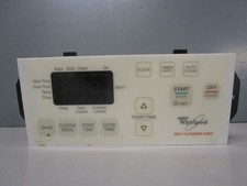 Whirlpool Range Control Board w/ White Overlay 8524303 6610397 WP6610457 ASMN