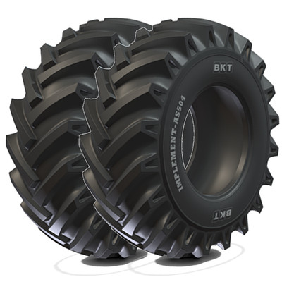 2x BKT 11.5/80-15.3 TL AS-504 123A8 12PR