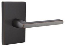 Emtek 5052HLOLH Helios Left Handed Non-Turning Two-Sided Dummy - Bronze