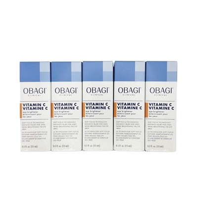 OBAGI CLINCAL VITAMIN C EYE BRIGHTENER 0.5 oz - LOT of 5 - SALE SALE SALE !
