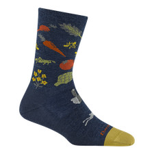 Darn Tough 6054 Indigo Women's Farmer's Market Crew Lightweight Lifestyle Sock