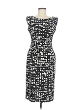 Nine West Women Black Cocktail Dress 8