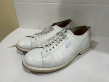 Chaussures de bowling Linds Classic blanches - Homme 7,5 D - Très bon état