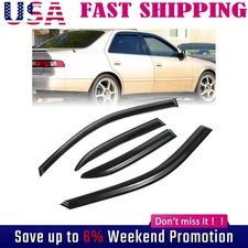 For 1997-2001 Toyota Camry JDM Mugen Style Window Visor Vent Shade Rain Guards