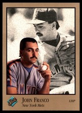 John Franco 1992 Studio #64 New York Mets MLB READ FREE SHIPPING AutographDen