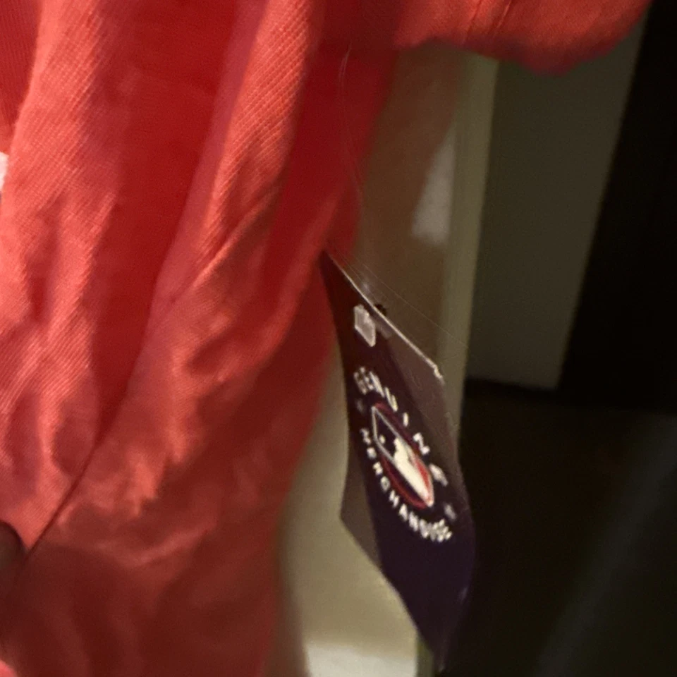 Womens Majestic Red Philadelphia Phillies 2022 World Series Size 2XL NWT - Image 3 of 4