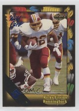 1991 Wild Card 5 Stripe Ricky Ervins #118 Rookie RC 0d3. rookie card picture