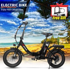 Folding Electric Bike for Adults 750W 30MPH Electric Bicycle Commuter Ebike New
