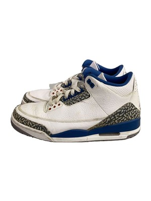 Nike High Top Sneakers AIR JORDAN 3 RETRO 25.5cm White Used | eBay