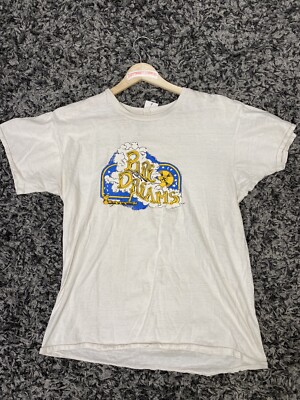 Vintage Single Stitch T Shirt XL Pipe Dreams 70 s White 