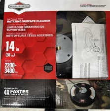 Briggs & Stratton 14-in 3400 PSI Rotating Surface Cleaner for Pressure Washers