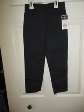 NWT Chaps Girls Navy Blue Approved Schoolwear Stretch Skinny Pants 5