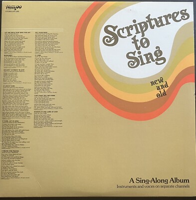  Scriptures to sing - New and old - A sing-along album -  2 records