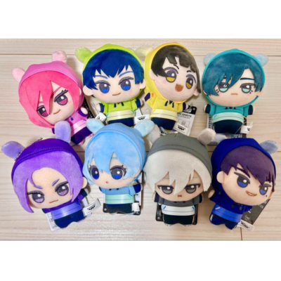 Blue Lock Chibigurumi Vol.1 Vol.2 Namco Casual Bunny Plush Doll