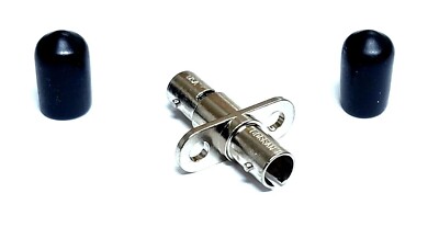3M 6111, Coupling ST MM Simplex, Fiber Optic Coupling, ST Flanged MM Connector