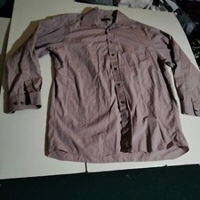 Boss Hugo Boss purple Long sleeve button up shirt 16 32/33 men's