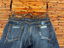 Ermanno Scervino Women's Distressed Jeans Pants Blue Size 5 (40EU) Made in Italy