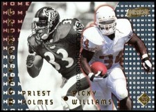  1999 Collector's Edge Supreme Homecoming Ricky Williams/Priest Holmes