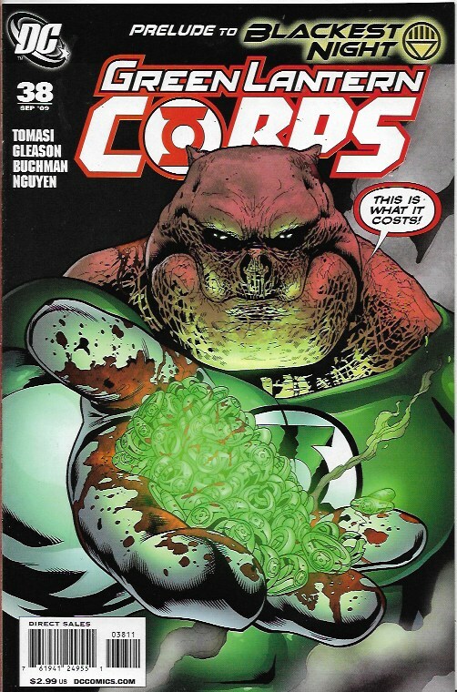 GREEN LANTERN CORPS (2006) #38 - Back Issue