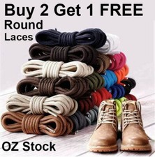 Athletic Shoelaces Colorful Round Bootlace Sneaker shoe laces Heavy Duty