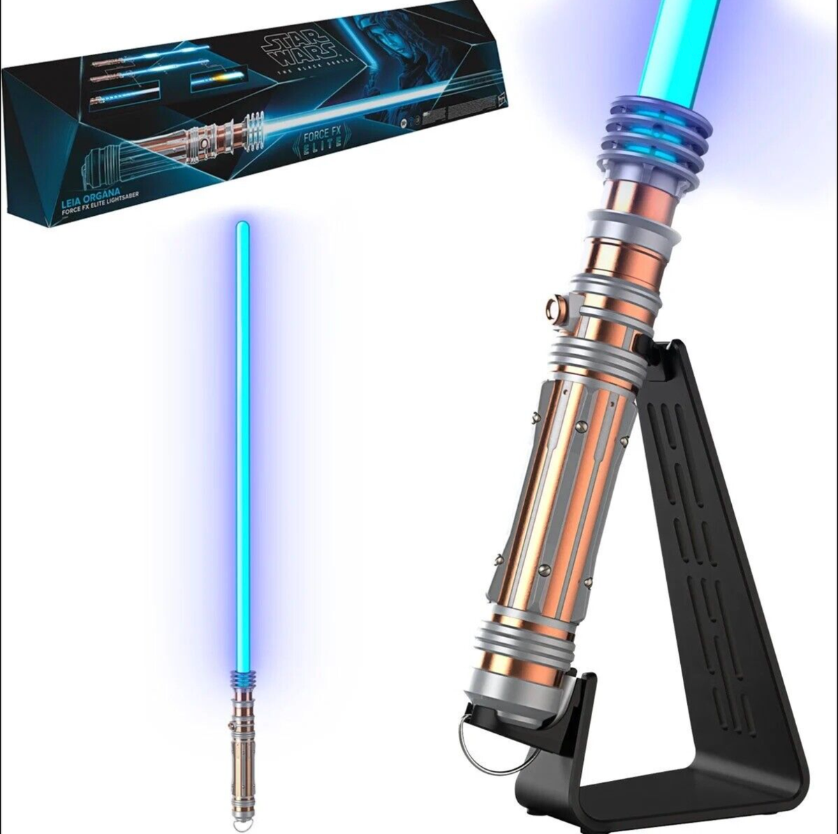 Star Wars The Black Series Leia Organa Force FX Lightsaber | eBay