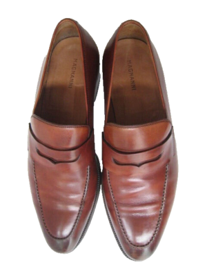 Magnanni Cognac men’s 13 Leather Slip-On Loafers Dumas in Cognac | Magnanni main image 3