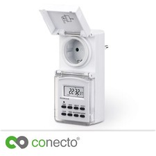Orologio a Interruttore Digi IP44 Esterno. Esterno da Giardino 3600W Timer Presa